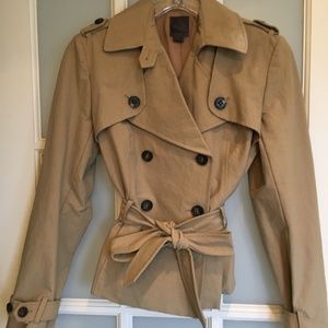 PREMISE Khaki Belted Safari Jacket; Size P